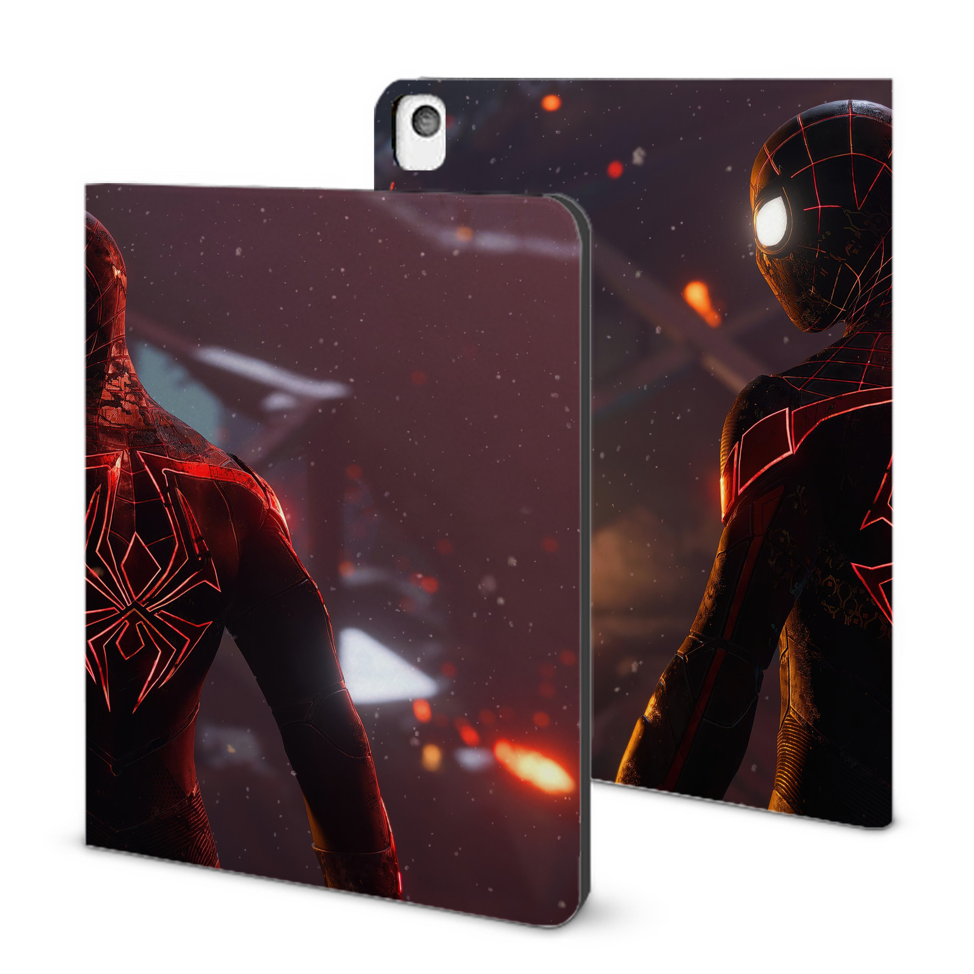（画像用） アベンジャーズ The Avengers IPadケース ペンホルダー付き ブックスタイルデザイン